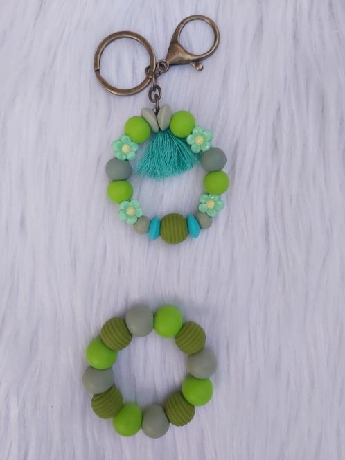 Baby-Mama geschenkset bijtring + gepersonaliseerde sleutelha, Kinderen en Baby's, Kraamcadeaus en Geboorteborden, Nieuw, Kraamcadeau