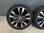 Vw Tiguan 20 inch Suzuka velgen 5x112 Origineel Continental, Auto-onderdelen, Banden en Velgen, 255 mm, Banden en Velgen, Ophalen of Verzenden