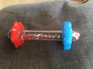 Fisher Price Water glitter Barbell rammelaar. 1988 beschikbaar voor biedingen