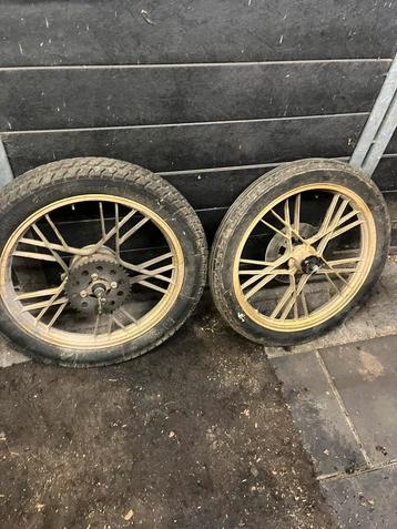 Yamaha rd50mx rd50 wielen/velgenset beschikbaar voor biedingen