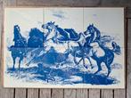 Tegeltableau met Paarden, Ophalen of Verzenden