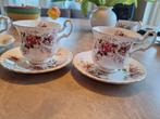 2 kop en schotels Royal Albert Lavender Rose, Ophalen of Verzenden