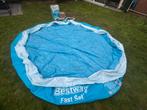 Bestway Fast Set Zwembad 366 x 76 cm 1 week gebruikt, Minder dan 80 cm, Rond, 300 cm of meer, Ophalen of Verzenden
