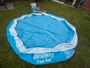 Bestway Fast Set Zwembad 366 x 76 cm 1 week gebruikt beschikbaar voor biedingen