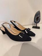 Peter Kaiser kittenheel hakjes Maat 38, Kleding | Dames, Schoenen, Ophalen of Verzenden, Zo goed als nieuw, Blauw, Schoenen met lage hakken