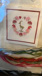 Borduurpakket steenbok, Ophalen of Verzenden, Zo goed als nieuw, Borduurpakket