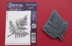 Stempel; Sheena Douglas - Leaf, Ophalen of Verzenden, Zo goed als nieuw, EZ-mounted stempel
