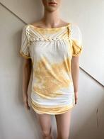 Isabel Marant top shirt maat 36/38 geel wit macramé, Kleding | Dames, Tops, Ophalen of Verzenden, Zo goed als nieuw, Maat 36 (S)