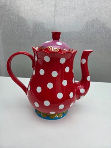 Oilily Theepot met polka dots beschikbaar voor biedingen