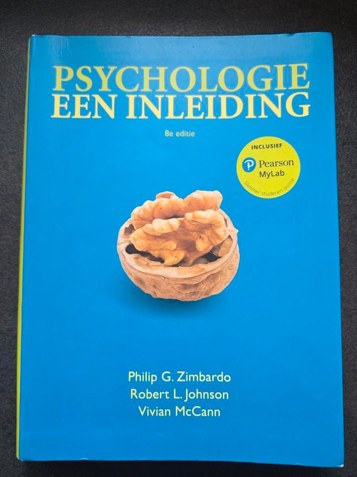 Psychologie: Een Inleiding - Zimbardo, Boeken, Studieboeken en Cursussen, Zo goed als nieuw, HBO, Alpha, Ophalen of Verzenden