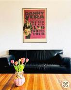 Pode Edit 2,5 zits design bank - Zwart leer - Topstaat, Ophalen, Tweepersoons, Zo goed als nieuw, Rechte bank