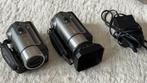 2 x Canon HD Videocamera's met 12x Optische Zoom, Full HD, Gebruikt, Canon, Ophalen of Verzenden