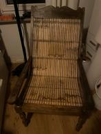 Antieke koloniale plantagestoel, Antiek en Kunst, Ophalen of Verzenden