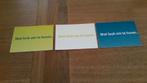 3 tekstkaarten, Verzamelen, Ophalen of Verzenden, Ongelopen, Overige thema's