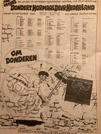 Paginagrote A3 advertentie NORMAAL Deurdonderen tour 1982, Ophalen of Verzenden