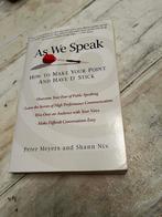 As We Speak (How to Make Your Point and Have It Stick), Ophalen of Verzenden, Alpha, Zo goed als nieuw, Overige niveaus