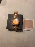 Michael kors horloge rosegoud 37 mm, Ophalen of Verzenden, Zo goed als nieuw, Jongen of Meisje
