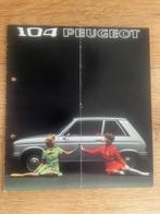 Peugeot 104 autofolders set partij diverse brochures, Boeken, Auto's | Folders en Tijdschriften, Ophalen of Verzenden, Gelezen