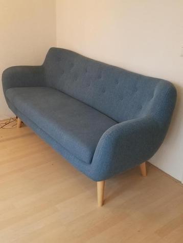 Mooie blauwe 3-zits bank van Loods 5 beschikbaar voor biedingen