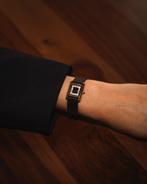 Cartier Tank Vermeil (366001), Overige merken, Leer, Polshorloge, Ophalen of Verzenden