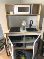 Ikea keuken met spullen, Kinderen en Baby's, Speelgoed | Speelkeukens, Ophalen, Gebruikt, Hout, Speelkeuken-accessoire