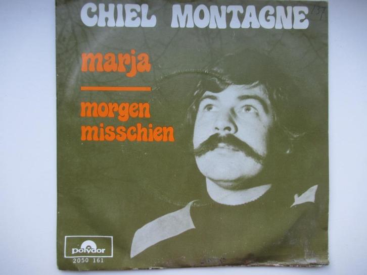 CHIEL MONTAGNE # MARJA / MORGEN MISSCHIEN (POLYDOR 2050 161), Cd's en Dvd's, Vinyl Singles, Zo goed als nieuw, Single, Nederlandstalig