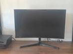 Samsung monitor curved, HDMI, IPS, Curved, Zo goed als nieuw