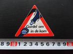 sticker Gordel om in de kom   Politie VVN, Ophalen, Zo goed als nieuw, Bedrijf of Vereniging