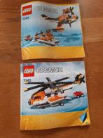 Lego Creator 3-in-1 7345 Transporthelikopter, compleet, Ophalen of Verzenden, Zo goed als nieuw, Complete set, Lego