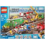 Lego set: 7898 - Cargo Train Deluxe, Ophalen of Verzenden, Zo goed als nieuw, Complete set, Lego