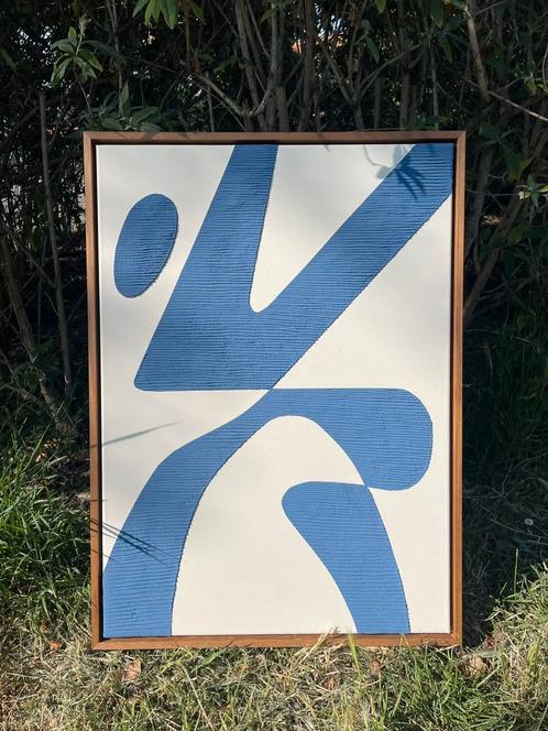 Acrylic paint on canvas, Antiek en Kunst, Kunst | Schilderijen | Modern, Ophalen
