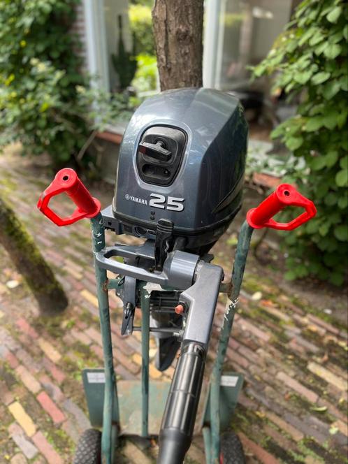 25 pk yamaha buitenboordmotor, Watersport en Boten, Buiten- en Binnenboordmotoren, Gebruikt, Benzine, 10 tot 30 pk, Ophalen