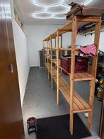 Ikea houten stellingkast - 5 modules, Huis en Inrichting, Ophalen, Gebruikt