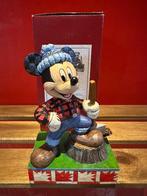 Disney Traditions showcase Jim Shore Mickey, Ophalen of Verzenden, Mickey Mouse, Zo goed als nieuw, Beeldje of Figuurtje