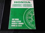 werkplaatshandboek Honda CB250T CB400T CB250N CB400N, Motoren, Verzenden, Honda