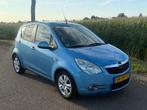 Opel Agila 1.0 Edition Airco APK 03-2026 NAP, Auto's, Euro 5, Stof, Gebruikt, Blauw