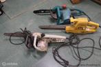 Online Veiling: Partij kettingzagen, diverse merken o.a. ..., Tuin en Terras, Hand-tuingereedschap, Gebruikt