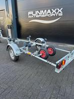 Kalf kantel boottrailer, boten tot 480cm lang, centreerset, Watersport en Boten, Minder dan 1500 kg, Verstelbare verlichting, Sloepentrailer