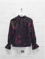 Ted Baker - Prachtige top - blouse maat 0/34 - Nieuw €145, Zwart, Nieuw, Ophalen of Verzenden, X