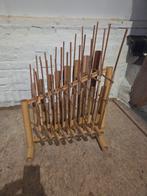 Bamboe Angklung Muziekinstrument uit Indonesië, Ophalen of Verzenden, Zo goed als nieuw
