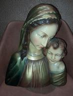 Maria met kindje Jezus buste - G. Carli, Antiek en Kunst, Ophalen of Verzenden