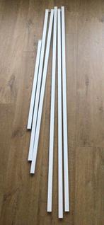 Gordijnrails Vidga Ikea Wit en toebehoren, Huis en Inrichting, Minder dan 100 cm, Gebruikt, Wit, Ikea