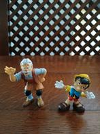 Disney Bullyland Pinokkio+ Gepetto poppetjes, Ophalen of Verzenden, Gebruikt