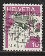 Zwitserland 1973 1004 Landschap 10c, Gest, Postzegels en Munten, Postzegels | Europa | Zwitserland, Ophalen of Verzenden, Gestempeld