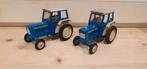 2 x Britains Ford 5000 1:32 tractor, Hobby en Vrije tijd, Modelauto's | 1:32, Ophalen of Verzenden, Gebruikt, Tractor of Landbouw