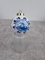 Delfts Blauw Kerstbal, en nog twee beelden zie foto,s, Antiek en Kunst, Ophalen