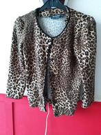Panterprint vest Rinacimento  S, Kleding | Dames, Truien en Vesten, Verzenden, Beige, Rinascimento, Zo goed als nieuw