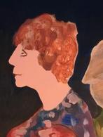 Gouache verf op papier groep mensen, Verzenden