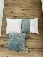 3 kussenhoezen voor kussens van 40x40cm, Ophalen of Verzenden, Zo goed als nieuw, Roze, Vierkant