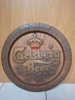 Reclamebord Carlsberg tondeksel, Ophalen of Verzenden, Nieuw, Reclamebord, Plaat of Schild, Overige merken